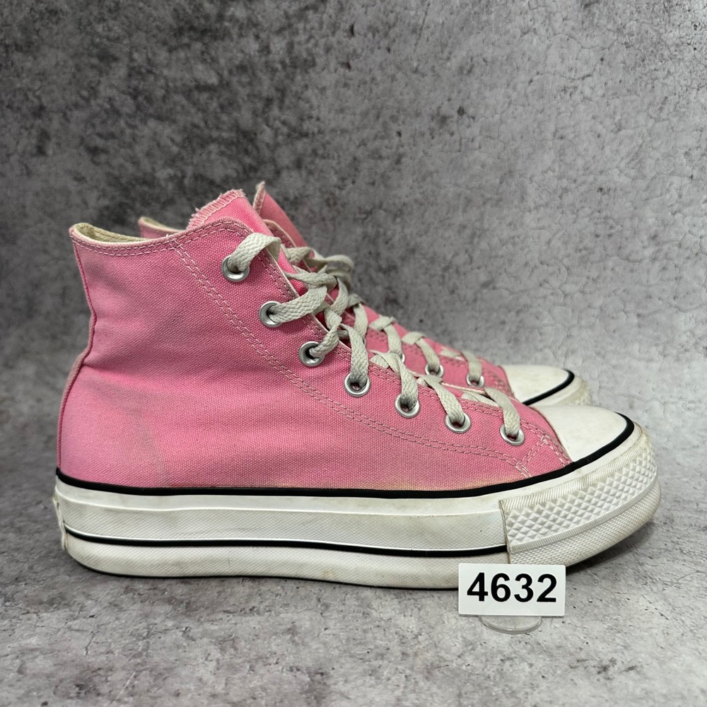 Converse Chuck Taylor All Star Lift Womens 8.5 Pink Platform High Top Sneakers